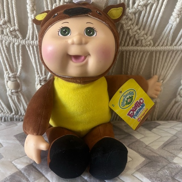 cabbage patch kids Other - Cabbage Patch Kids Exotic Friends Briggs Bull 9" Plush Doll #182 NEW Collectible
